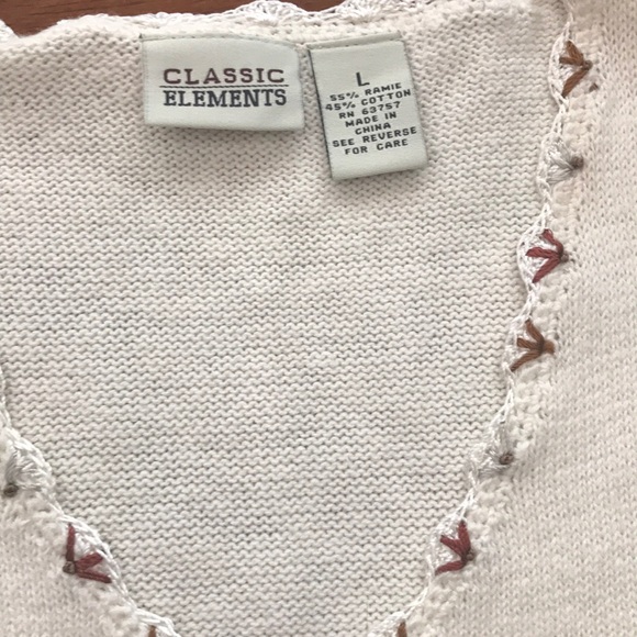 Classic Elements Sweater Vest - Picture 2 of 2